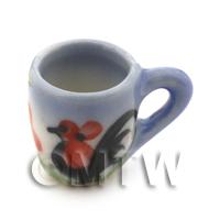 Miniature Cockerel Design Ceramic Soup Mug
