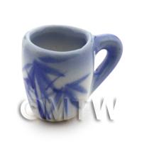 Dolls House Miniature Bamboo Ceramic Soup Mug