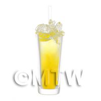 Miniature Yellow Bird Cocktail In Long Glass