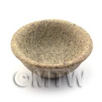 25mm Dolls House Miniature Stoneware Deep Bowl