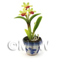 Dolls House Miniature Green Soph Orchid 