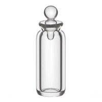 Dolls House Miniature Small Clear Glass Apothecary bottle