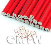 Highly Detailed Red Apple Nail Art Cane (NC70)
