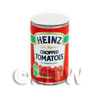 Dolls House Miniature Heinz Chopped Tomatoes