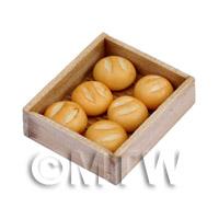 Miniature Small Round Loaves In A Bakers Box