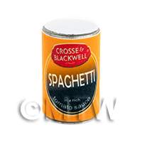 Dolls House Miniature Can of Cross and Blackwell Spaghetti
