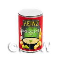 Dolls House Miniature Can of Heinz Potato And Leak Soup