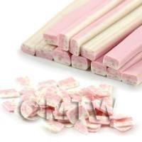 Pink and White Nougat Nail Art Cane (09NC12)