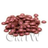 50 Milk Choc Truffle With Raspberry Cane Slices (09NS2)