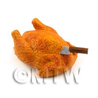 Dolls House Miniature Roast Turkey With Knife