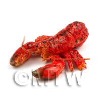 Dolls House Miniature Cooked Red  Lobster