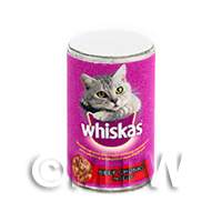 Dolls House Miniature Can of Whiskas Cat Food