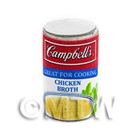Dolls House Miniature Campbells Chicken Broth Can