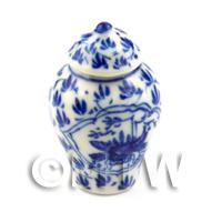 Dolls House Miniature Ultra Fine Porcelain Dynasty Vase