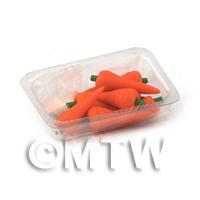 Dolls House Miniature Punnet of Carrots