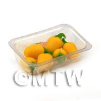 Dolls House Miniature Punnet of Yellow Bell Peppers