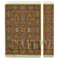 Dolls House Medium Rectangular 18th Century Rug With Runner (18MRR04)