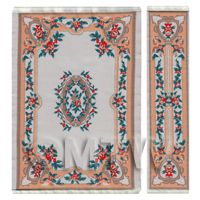 Dolls House Medium French Provincial Rectangular Rug And Runner (FPMRR05)