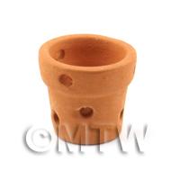 Dolls House Miniature Garden Terracotta Flower Pot