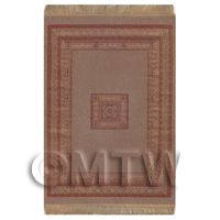 Dolls House Medium Tudor / Medieval Rectangular Rug (TUMR04)