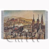 Dolls House Miniature Large Tapestry of Heidelburg (TAPSR06)