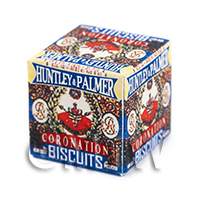 Dolls House Miniature Huntley And Palmer Biscuit Tin