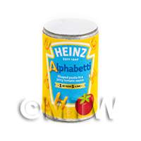 Dolls House Miniature Can of Heinz Alphabetti.