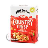 Dolls House Miniature Jordans Country Crisp.