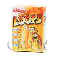 Dolls House miniature Kelloggs Honey Loops