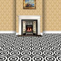 this flooring in a scene to show design and scale