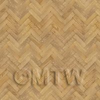 Pack of 5 Dolls House Parquet Flooring 9 Inch Honey Color Oak Strip Effect Sheets