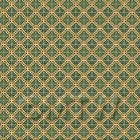 1:48th Large Green Star With Flower Border Tile Sheet With White Grout