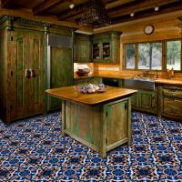 this flooring in a scene to show design and scale