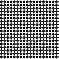 1:24th Classic Small Black And White Diamond Design Tile Sheet