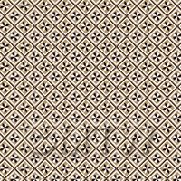 1:24th Pale Chestnut Geometric Design Tile Sheet With Matching Grout