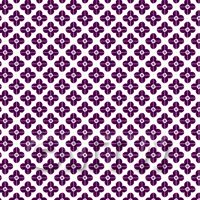 1:24th Purple Flower Design Tile Sheet With Pale Grey Grout