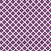 1:24th Purple Flower Design Tile Sheet With Pale Grey Grout