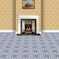 this flooring in a scene to show design and scale