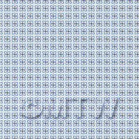 1:24th Blue And Grey Ornate Design Tile Sheet With Grey Grout