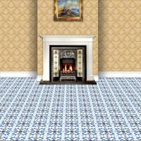 this flooring in a scene to show design and scale