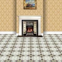 this flooring in a scene to show design and scale