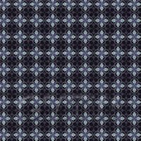 1:24th Blue And Black Interlocking Design Tile Sheet With Black Grout