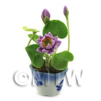 Dolls House Miniature Lotus Flower 