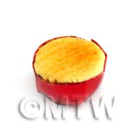 Dolls House Miniature Minced Beef And Onion Pie