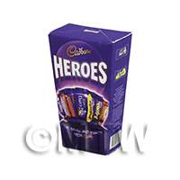 Dolls House Miniature Box of Heroes Chocolates
