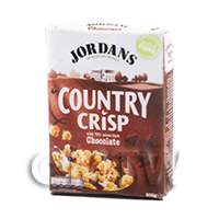 Dolls House Miniature Box of Country Crisp Chocolate