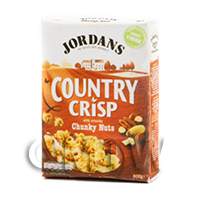 Dolls House Miniature Box of Country Crisp Chunky Nuts