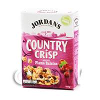 Dolls House Miniature Box of Country Crisp Flame Raisin