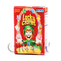 Dolls House Miniature Box of  Lucky Charms