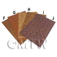 dollshouse miniature lasercut 1950s Jubilee Shop Front Kit brick paper options